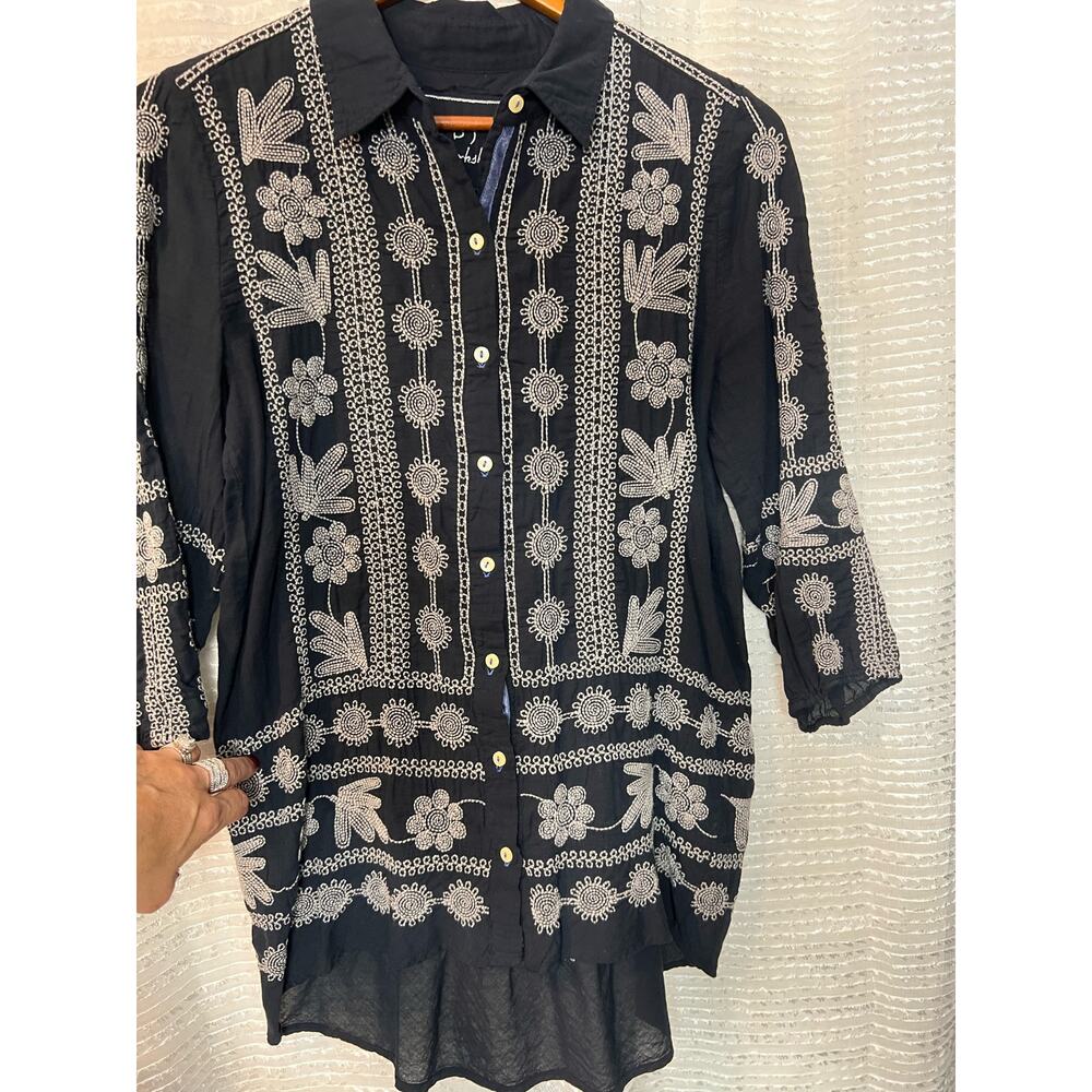 Johnny Was size medium in Bourgery blouse